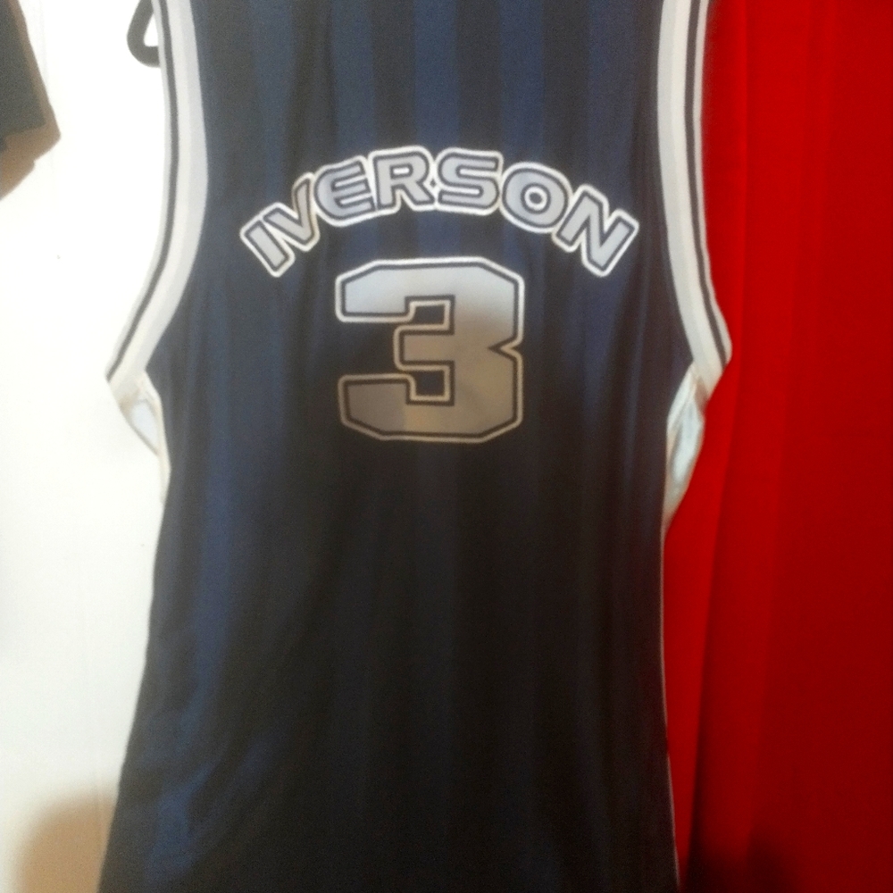 Allen Iverson basketball jersey